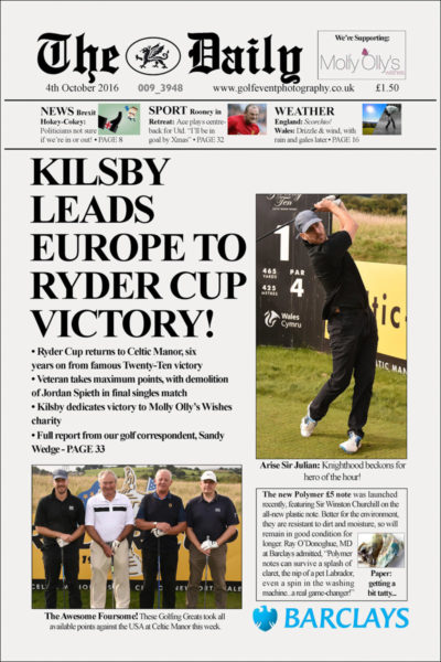 Golf-day-photography-08-Newspaper sample